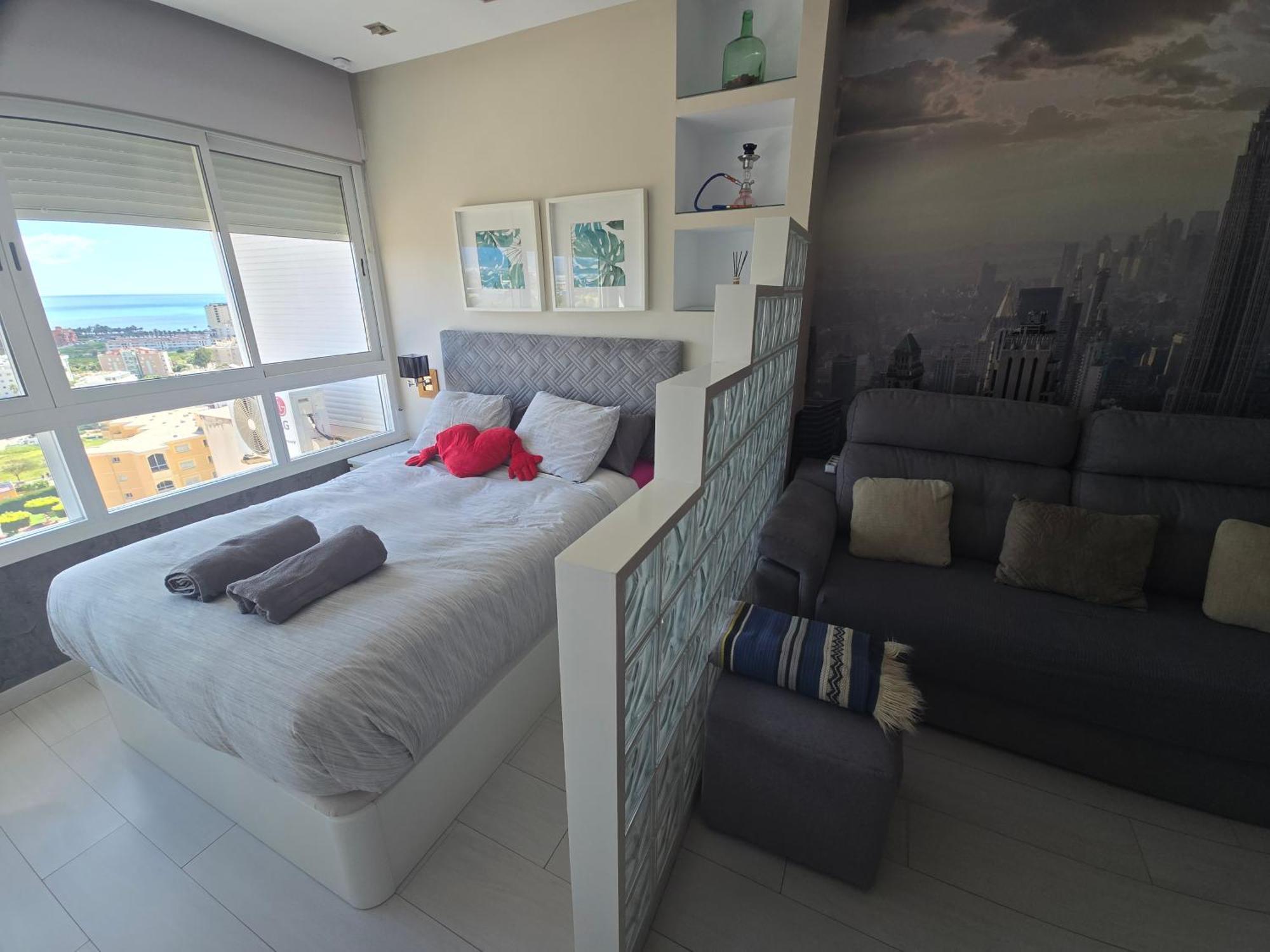 Estudio I Vistas Mar, Cerca Tren Y Malaga Torremolinos