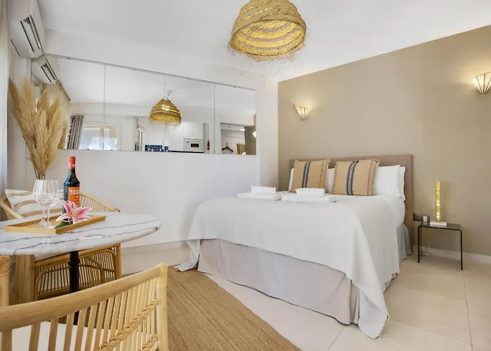 Shiny Studio With Pool & Carihuela Beach At 500M