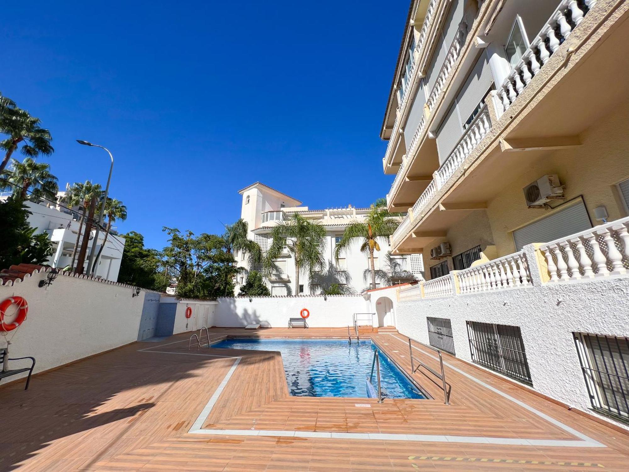 Carihuela Beach, Club San Antonio, Malaga