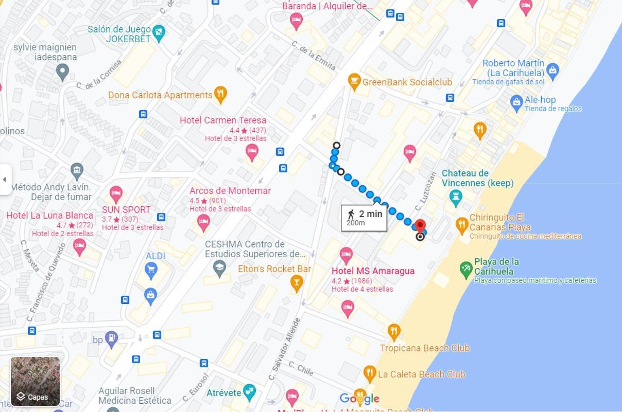 Carihuela Playa, Acogedor, Wifi Y Fibra Optica * Torremolinos