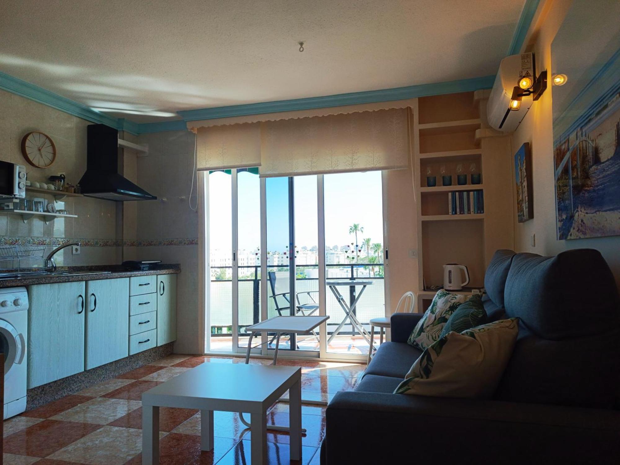Riv - Reformado, Terraza Con Vistas Al Mar, 1 Dormitorio, 800 Metros De La Playa Appartement *
