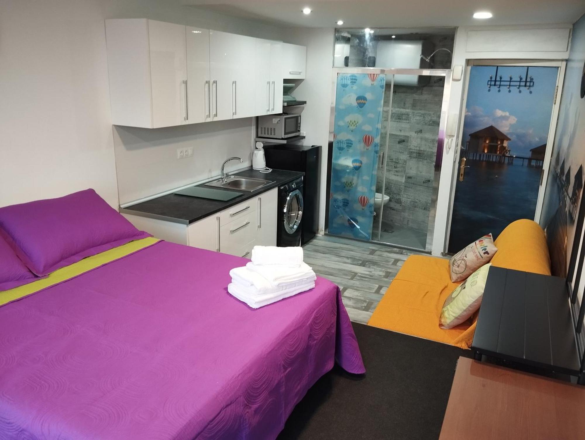 Playamar Estudio 2 Huesped 40m Playa Parking Wifi Apartment Torremolinos