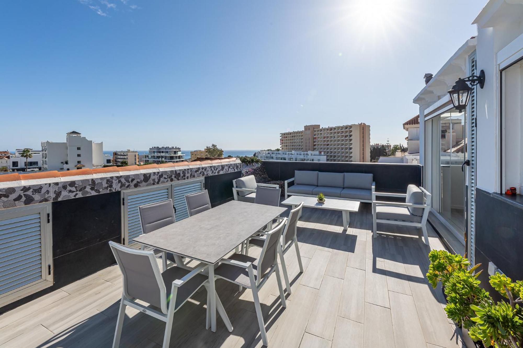 With Terrace Attic Views Torremolinos