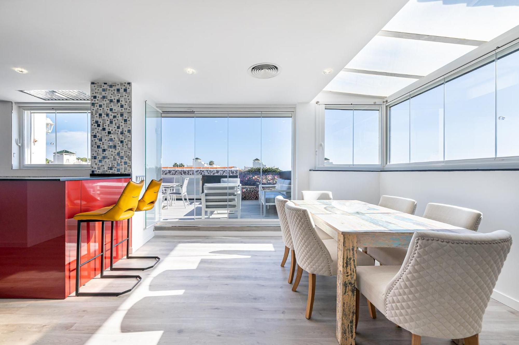 With Terrace Attic Views Apartment *