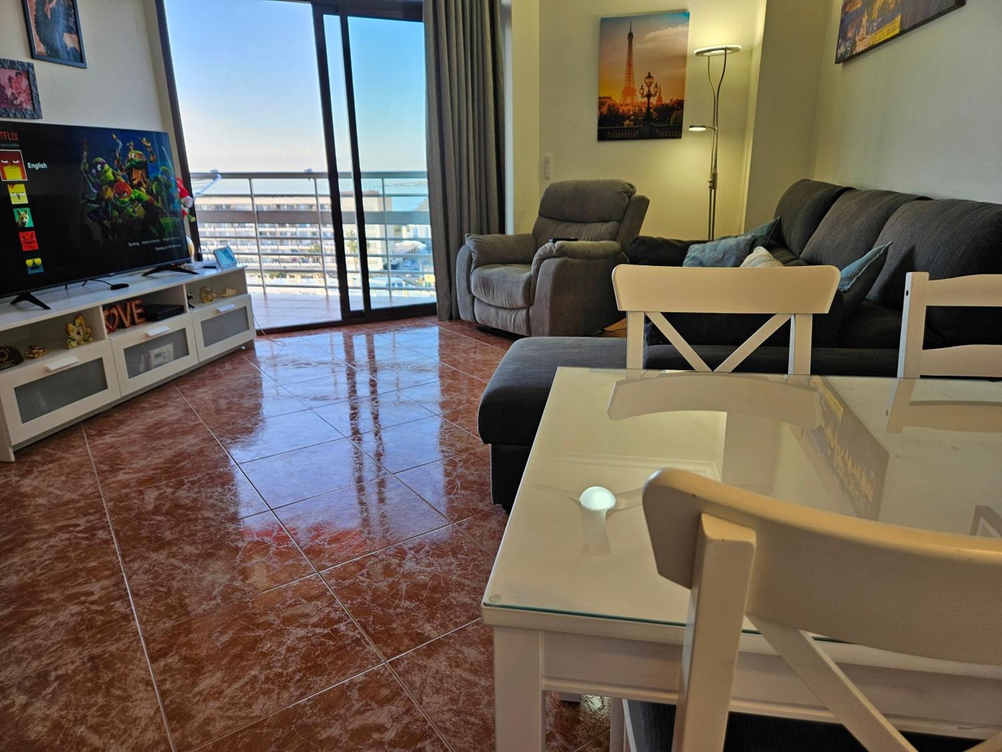 Apartment La Roca-mediterraneo Views, 8th Floor-new Kitchen- Pool- Parking-air Conditioning, Ceiling Fans & Free Wifi