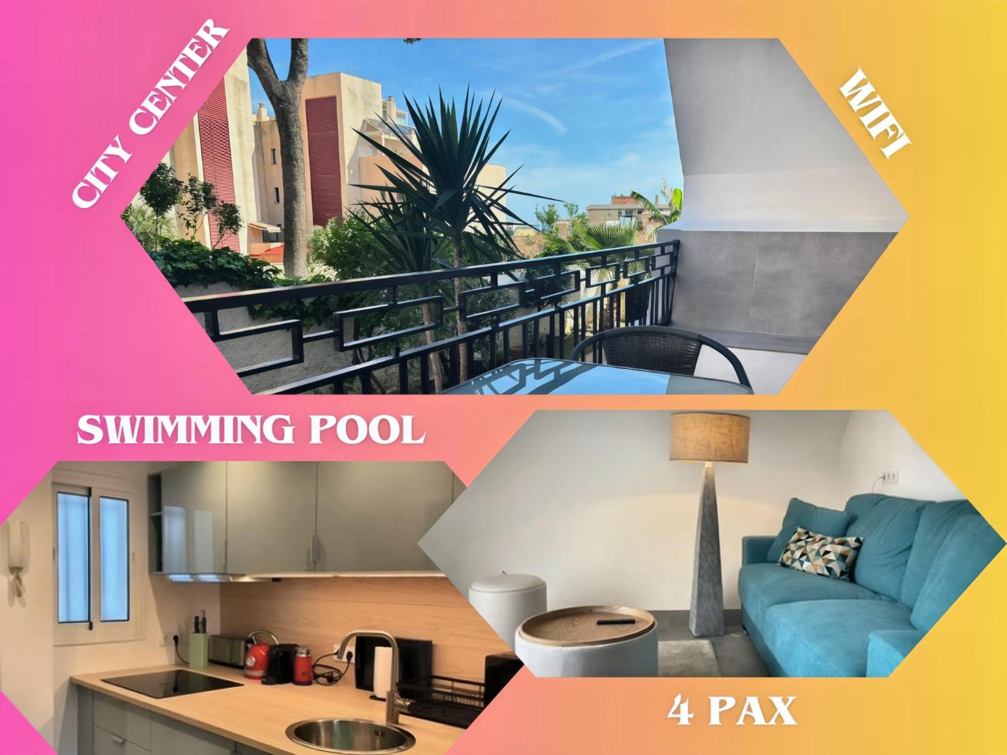 Apartment Colmena 69 - Center - Swimming Pool