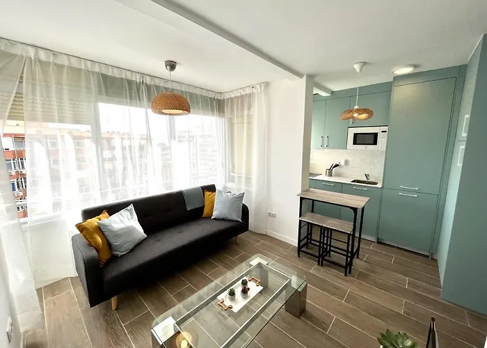 Tar11D - Estudio Con Vistas Al Mar, Wifi, Smart Tv, Fire Stick Amazon, En El Centro, A 600 Metros Playa