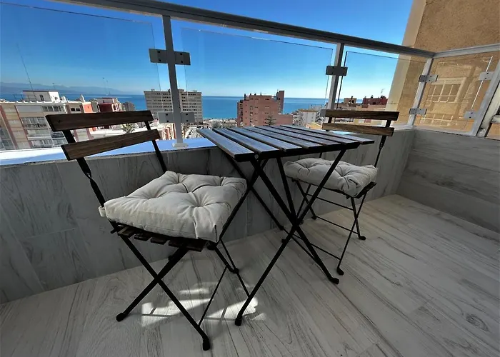Ver853 - Estudio Con Terraza Vistas Al Mar, Piscina, Playa, Centro