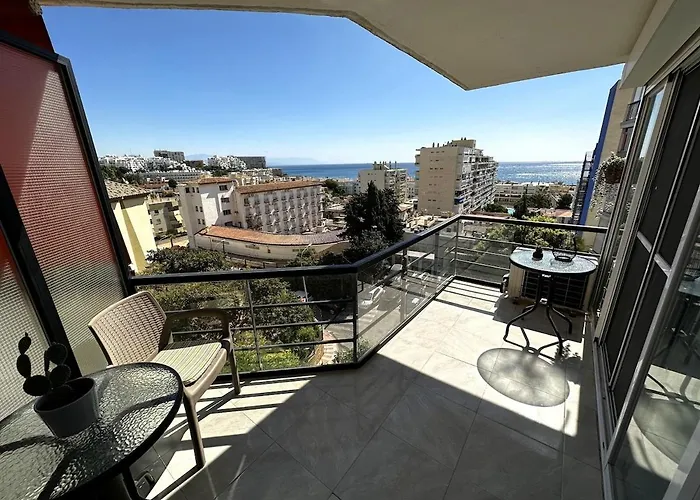 Marvelous Sea & Garden View, Near Carihuela Beach