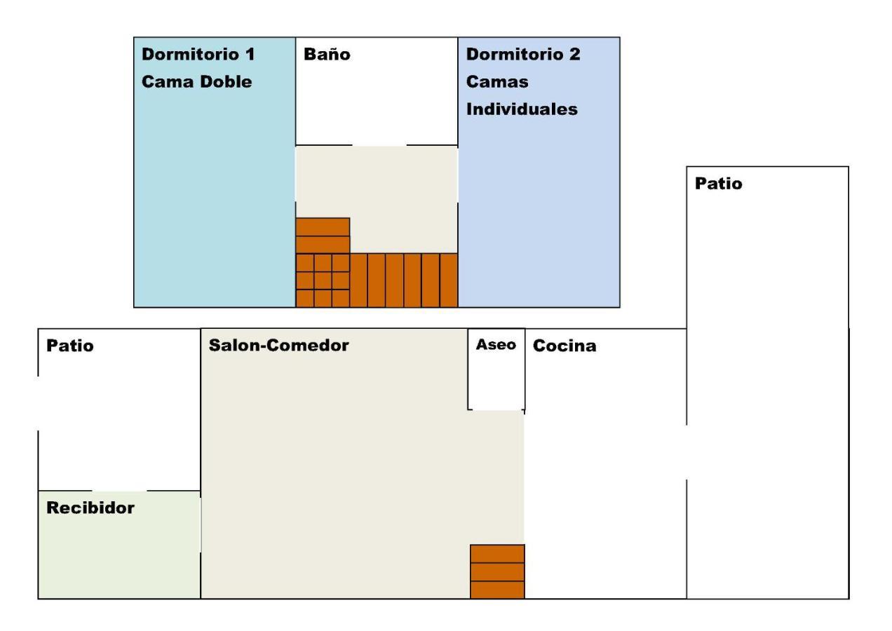 Semi-detached Adosado Con Encanto -130 M2 - Wifi 600 Mb - Piscina Comunitaria - Patio Privado Apartment *