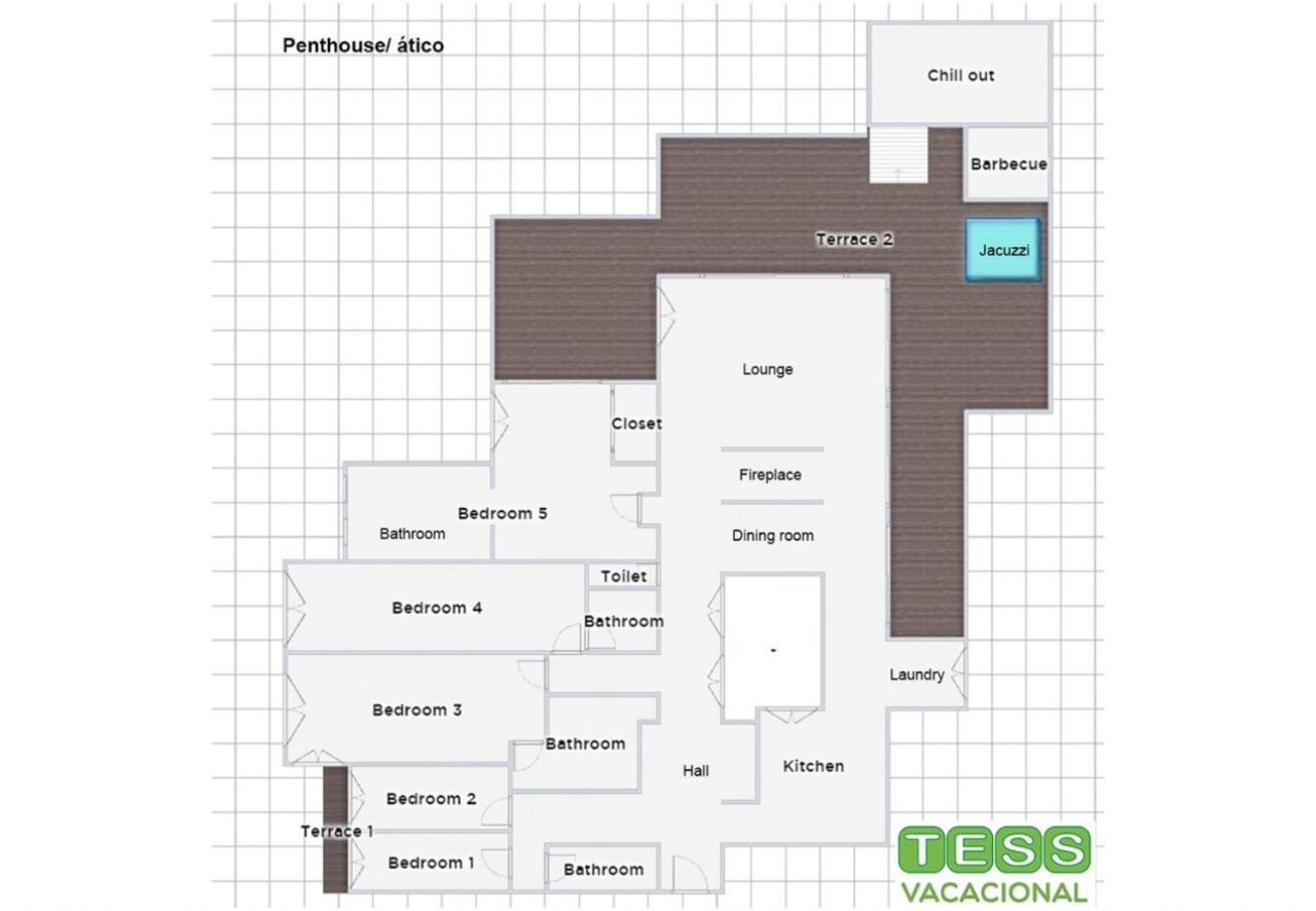 Apartment Tess Penthouse Deluxe Ds11 Torremolinos