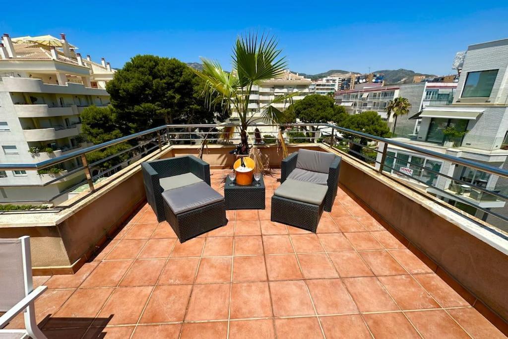 Atico Puerto Marina 2 Hab Con Piscina, 500m De La Plata Torremolinos