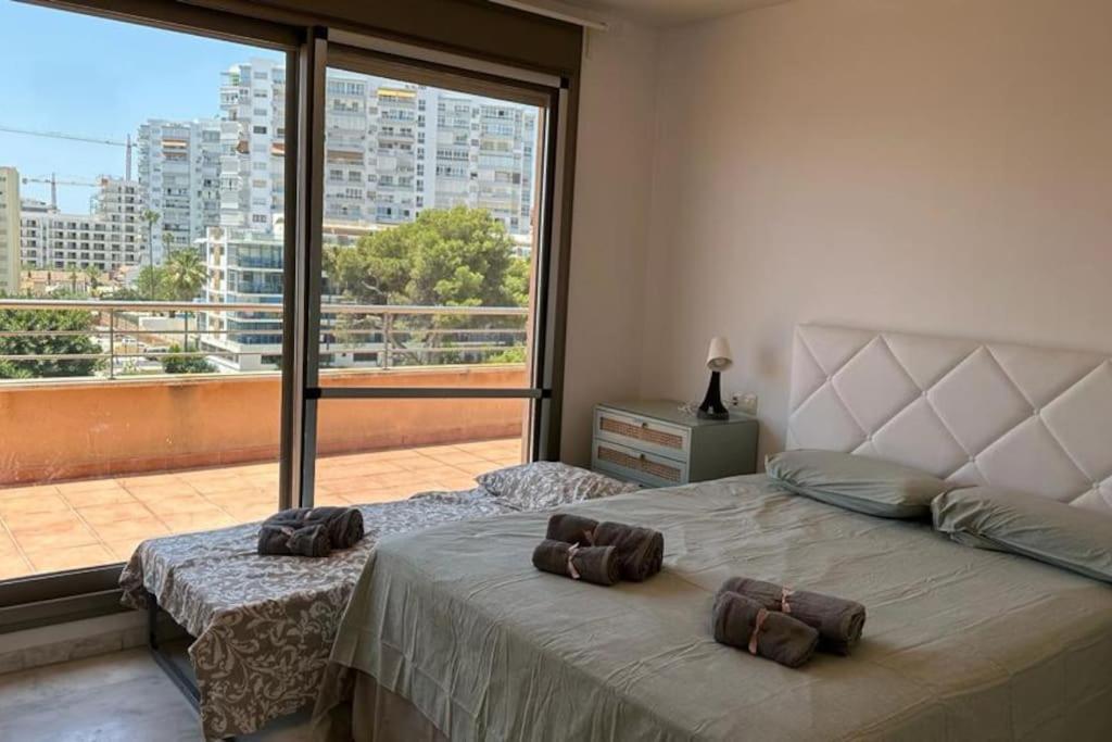 Atico Puerto Marina 2 Hab Con Piscina, 500m De La Plata Torremolinos