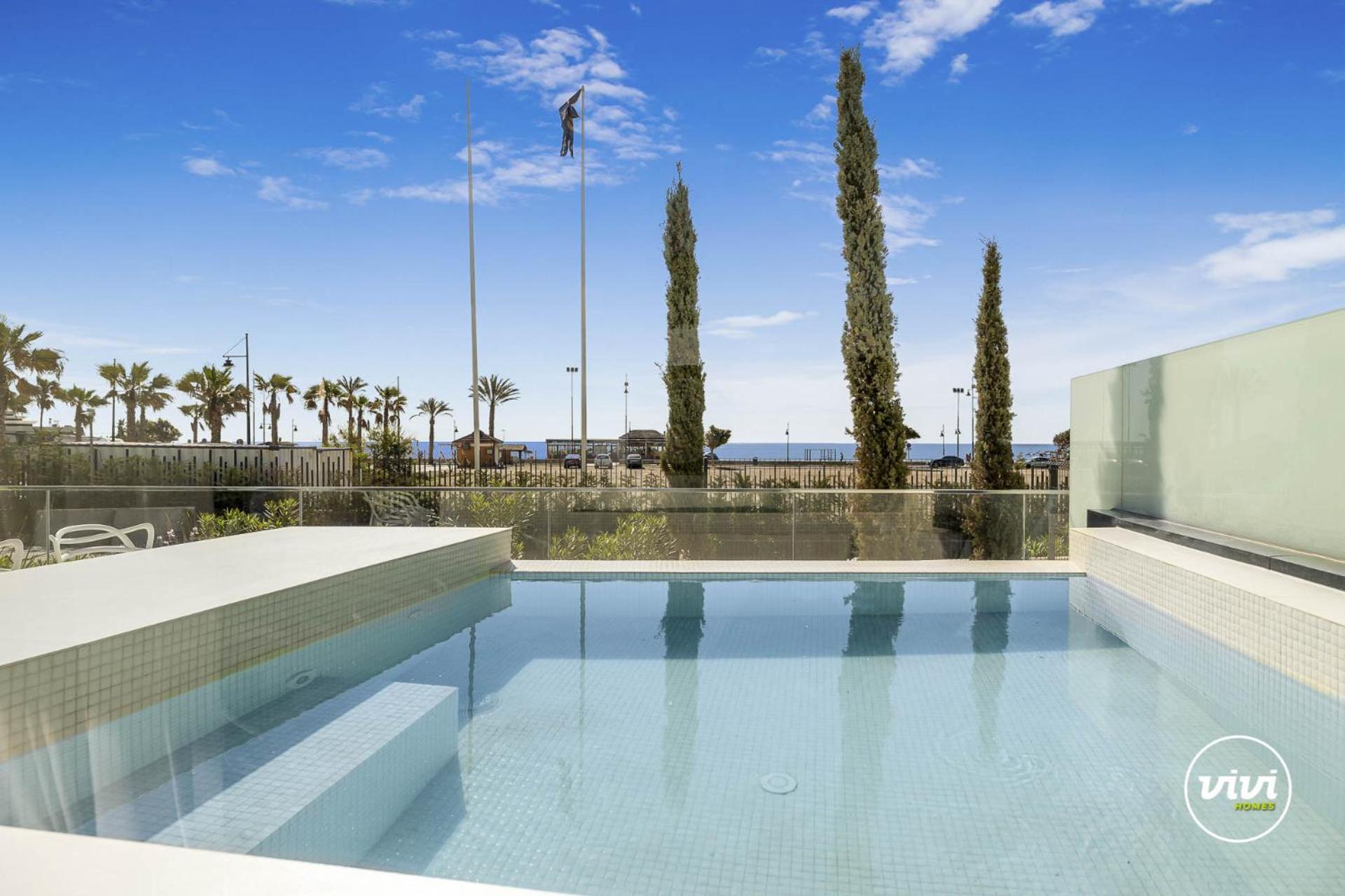 Vivi Homes - Sunrise Pool, Sauna, Gym, Terrace & Sea View * Torremolinos