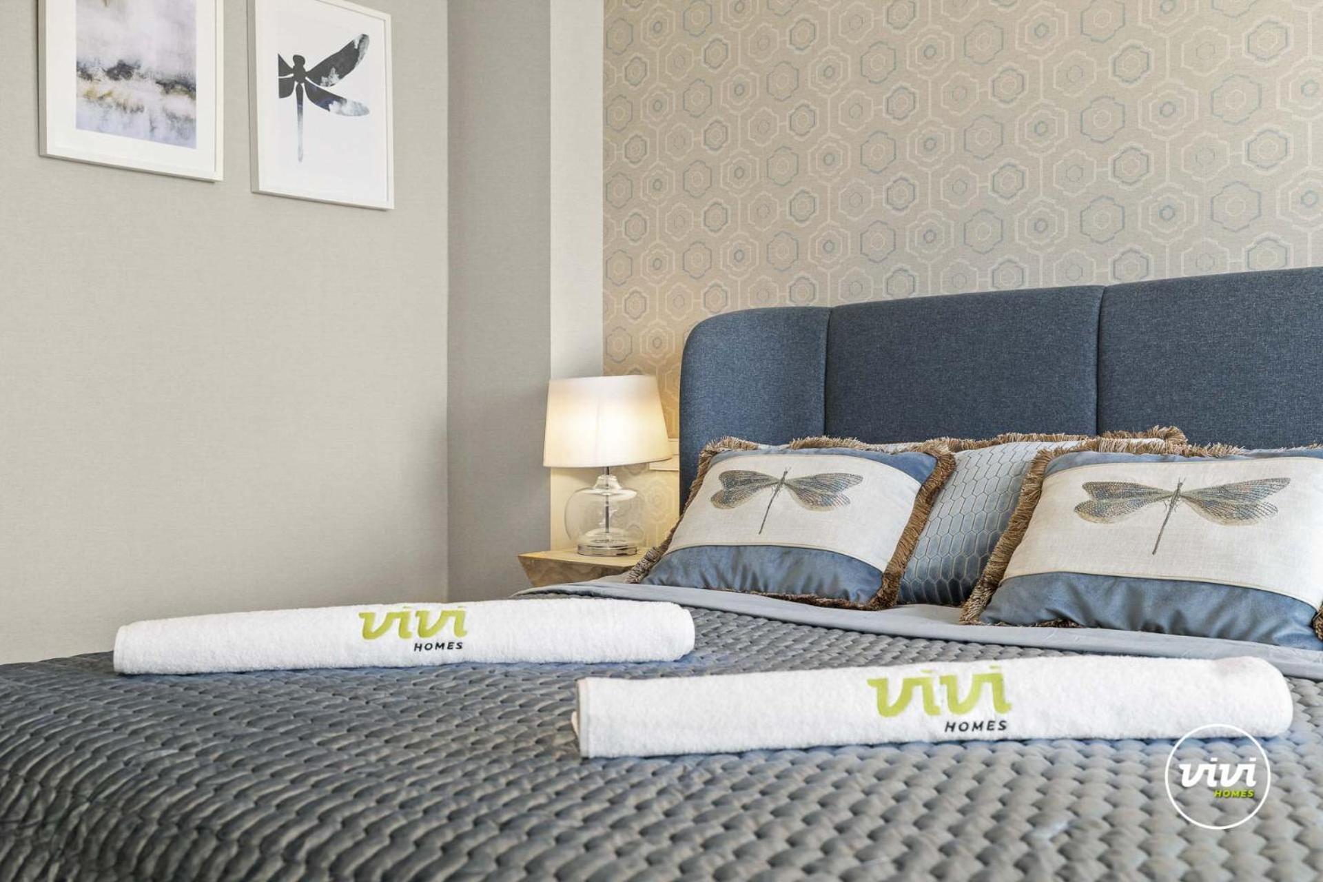 Appartement Vivi Homes - Sunrise Pool, Sauna, Gym, Terrace & Sea View *