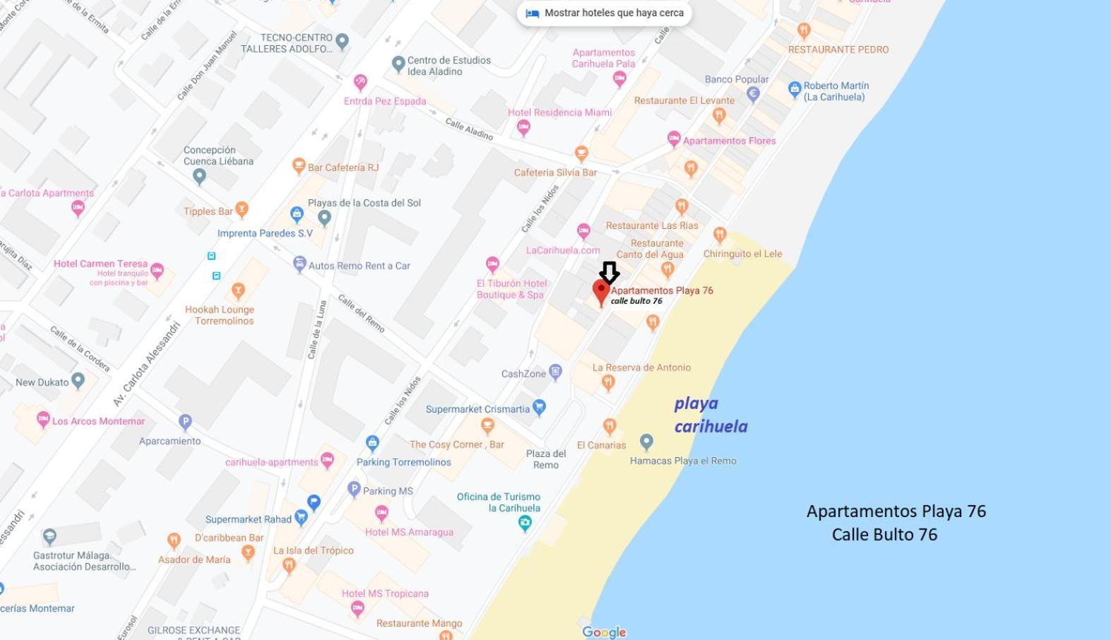 Sunsands Studio 1ºb Playa76 Carihuela Apartment