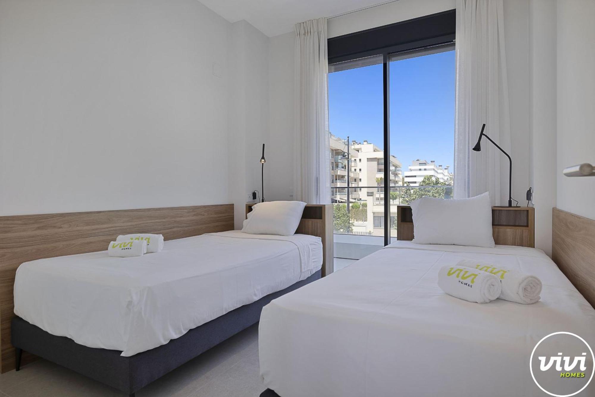 Vivi Homes - Aura Pool, Sauna, Spa, Gym & Sea View Apartamento *