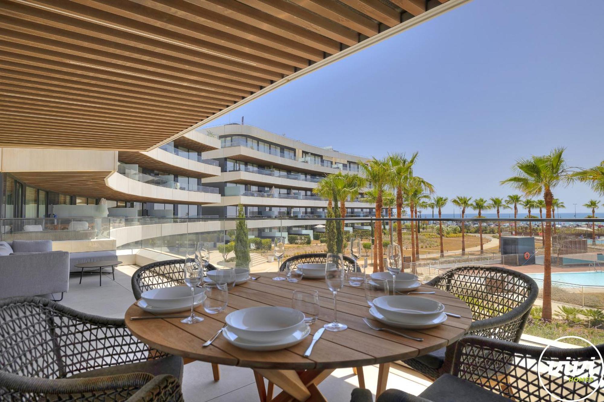Vivi Homes - Aura Pool, Sauna, Spa, Gym & Sea View Apartamento Torremolinos