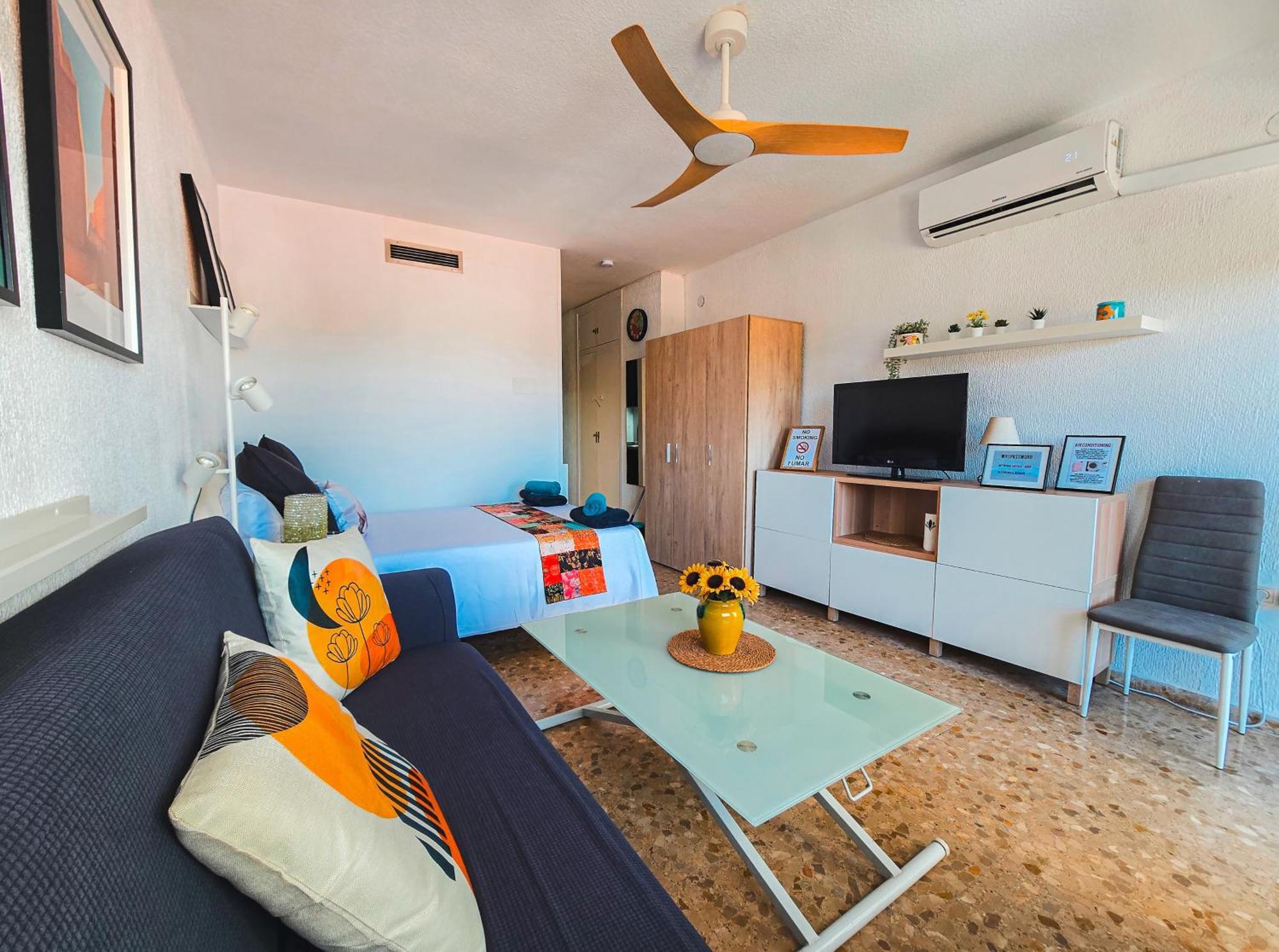 Apartamento Skyline Estudio Con Piscina *