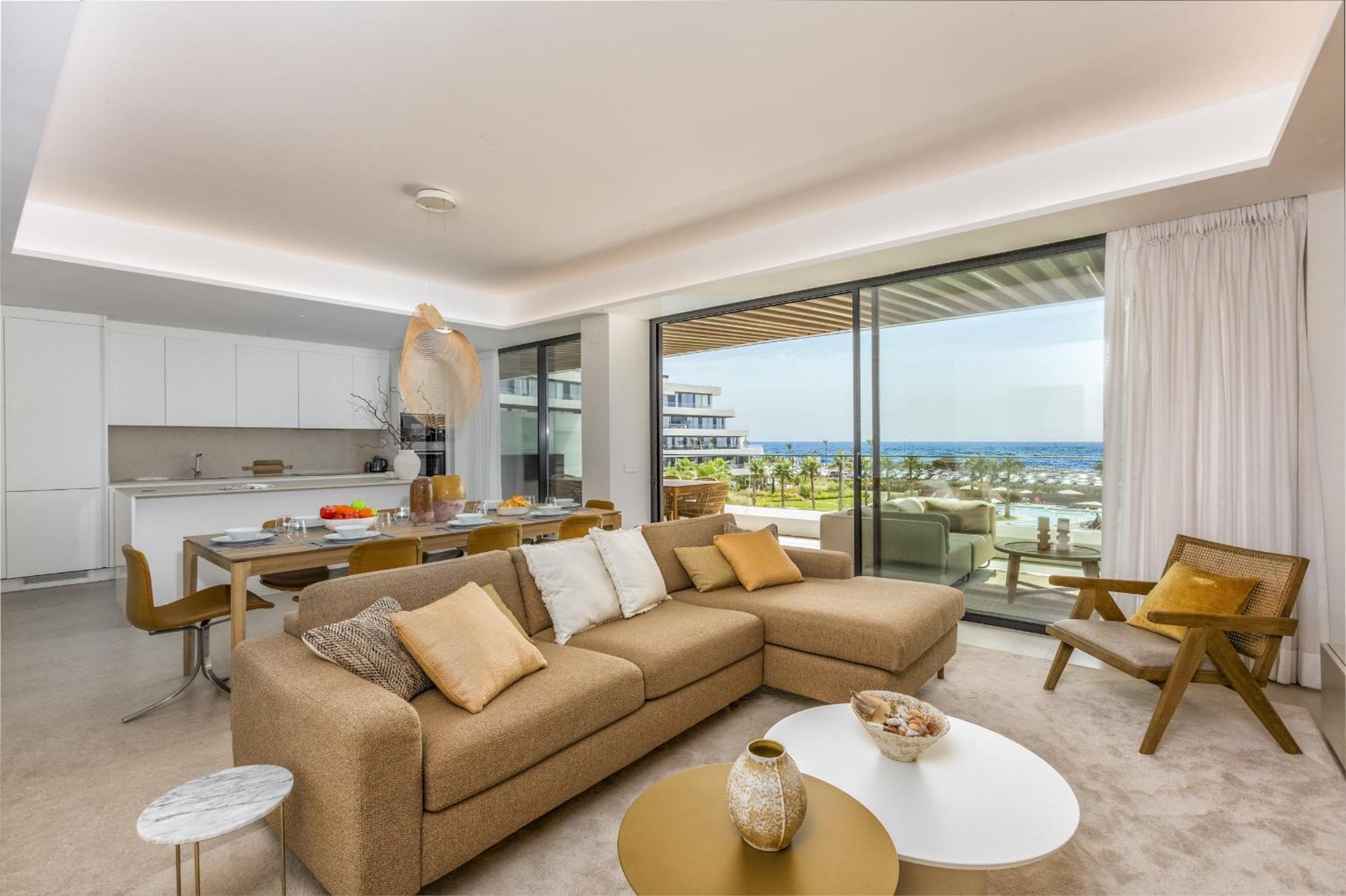 Apartment Vivi Homes - Alma Pool, Gym, Sauna, Terrace & Sea View *