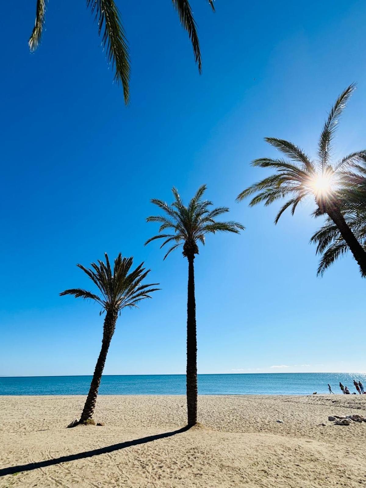 Con Piscina Privada En Primera Linea De Playa Villa Torremolinos