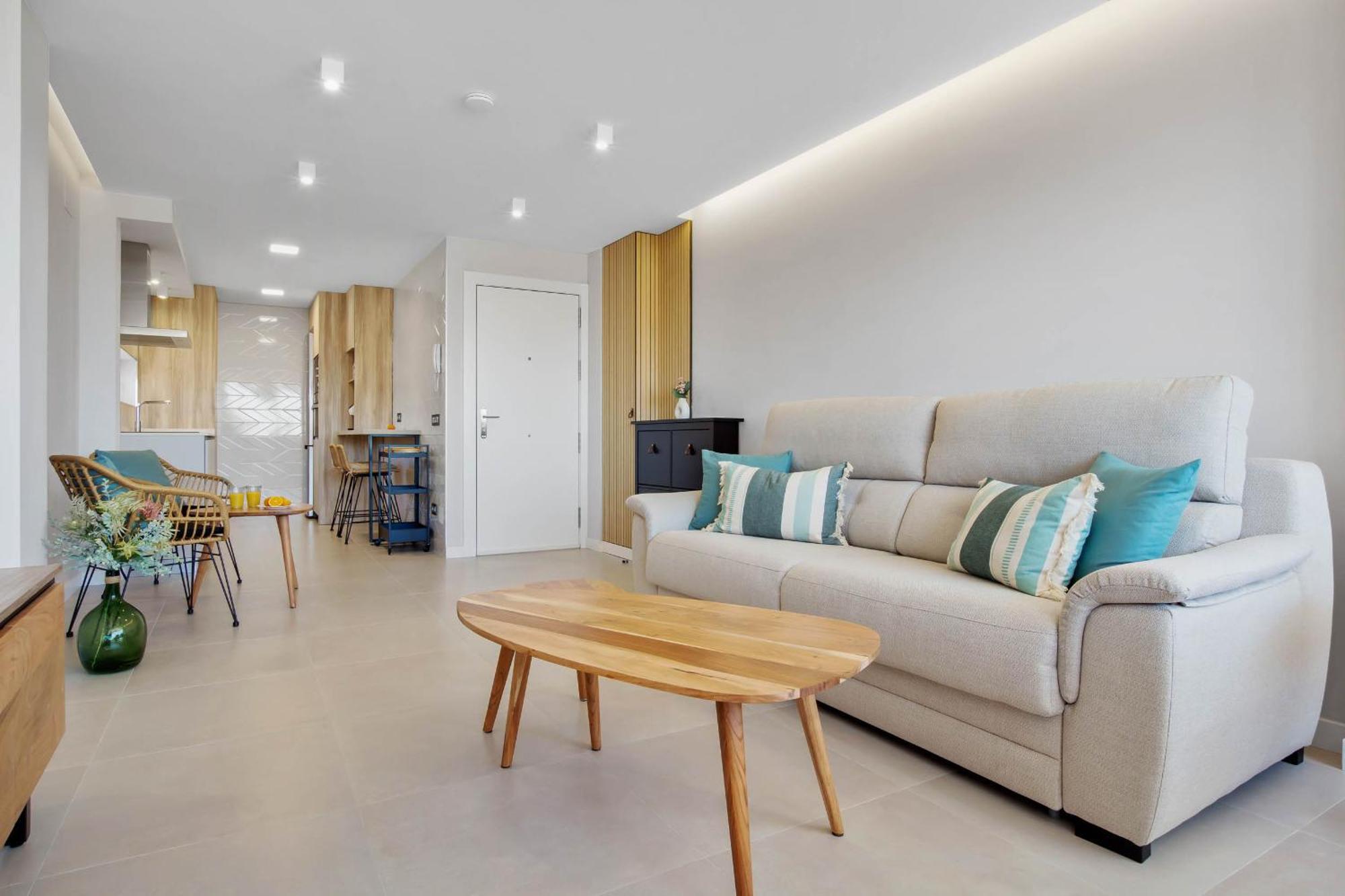 Apartment Moderno, Con Vistas Y Garaje A 100 Metros De La Playa