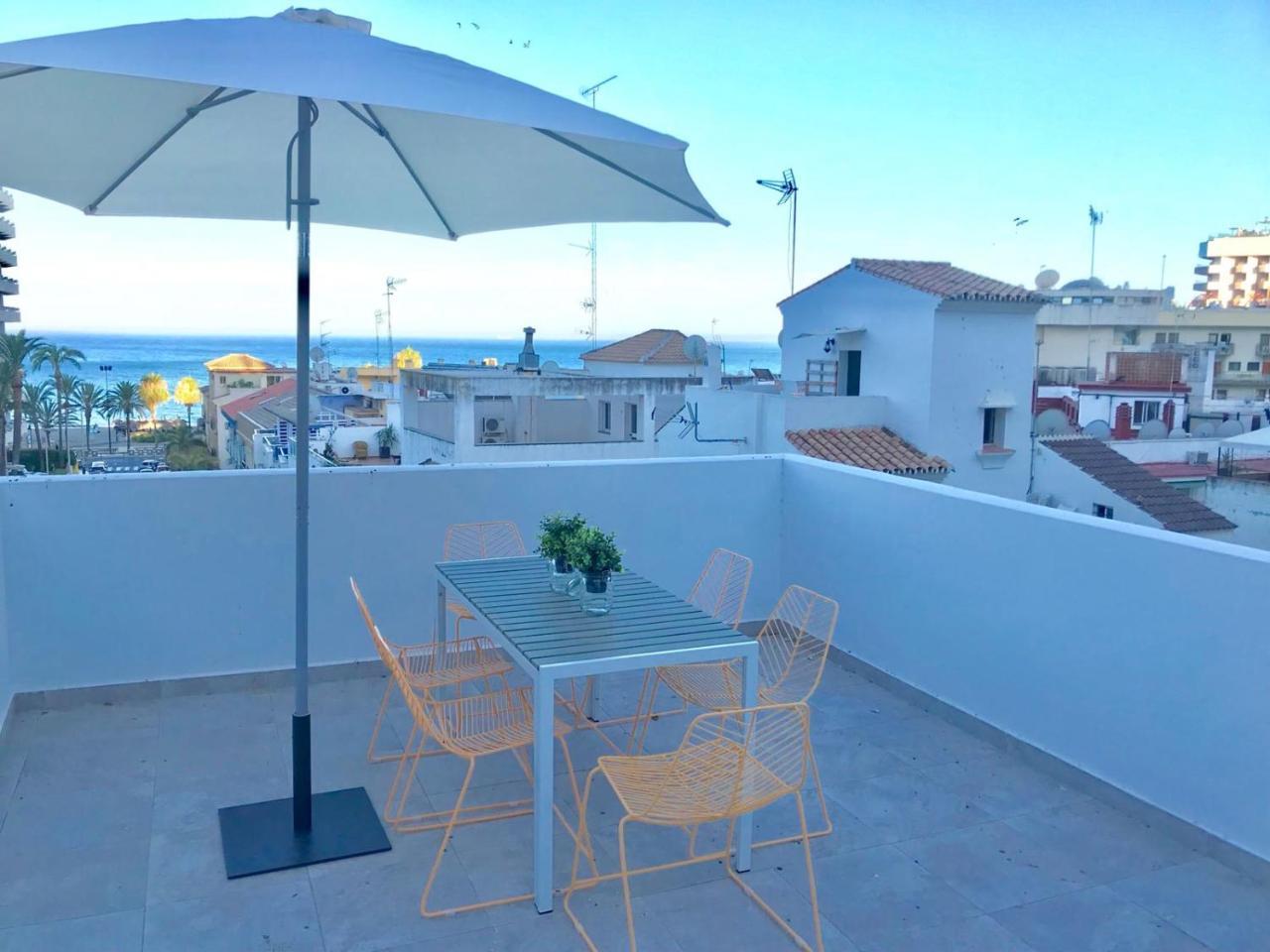 Lujoso Duplex En La Playa Con Vistas Al Mar * Torremolinos