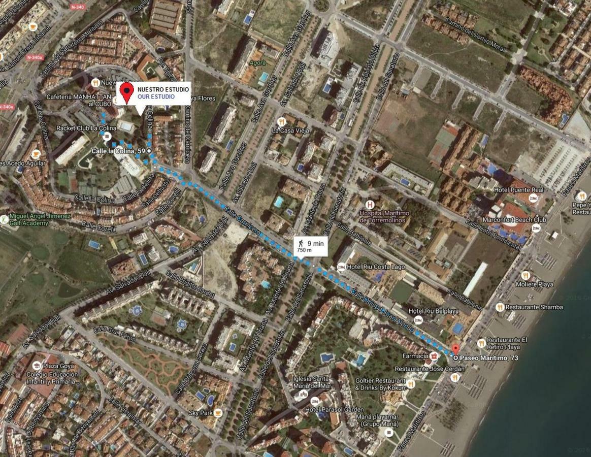 Estudio I Vistas Al Mar Urb. La Colina -la Torre Apartment *