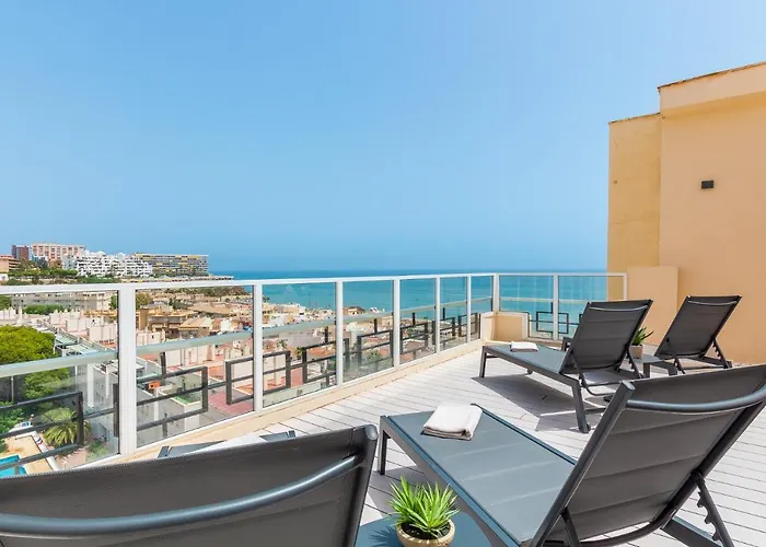 Crystalline View\'S Of Carihuela - 3 Bedrooms Penthouse