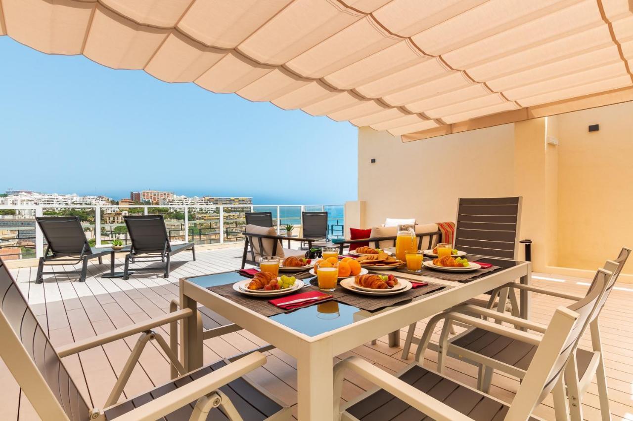 Crystalline View's Of Carihuela - 3 Bedrooms Penthouse Appartement Torremolinos