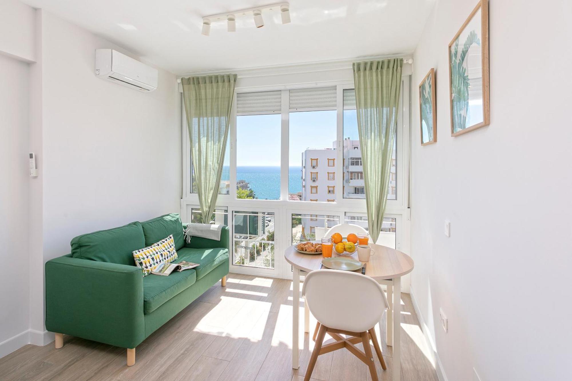 Estudio Renovado Con Vista Al Mar *