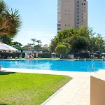 Playamar Flat In The Beach With Pool, Tennis And Paddle Court, Gardens