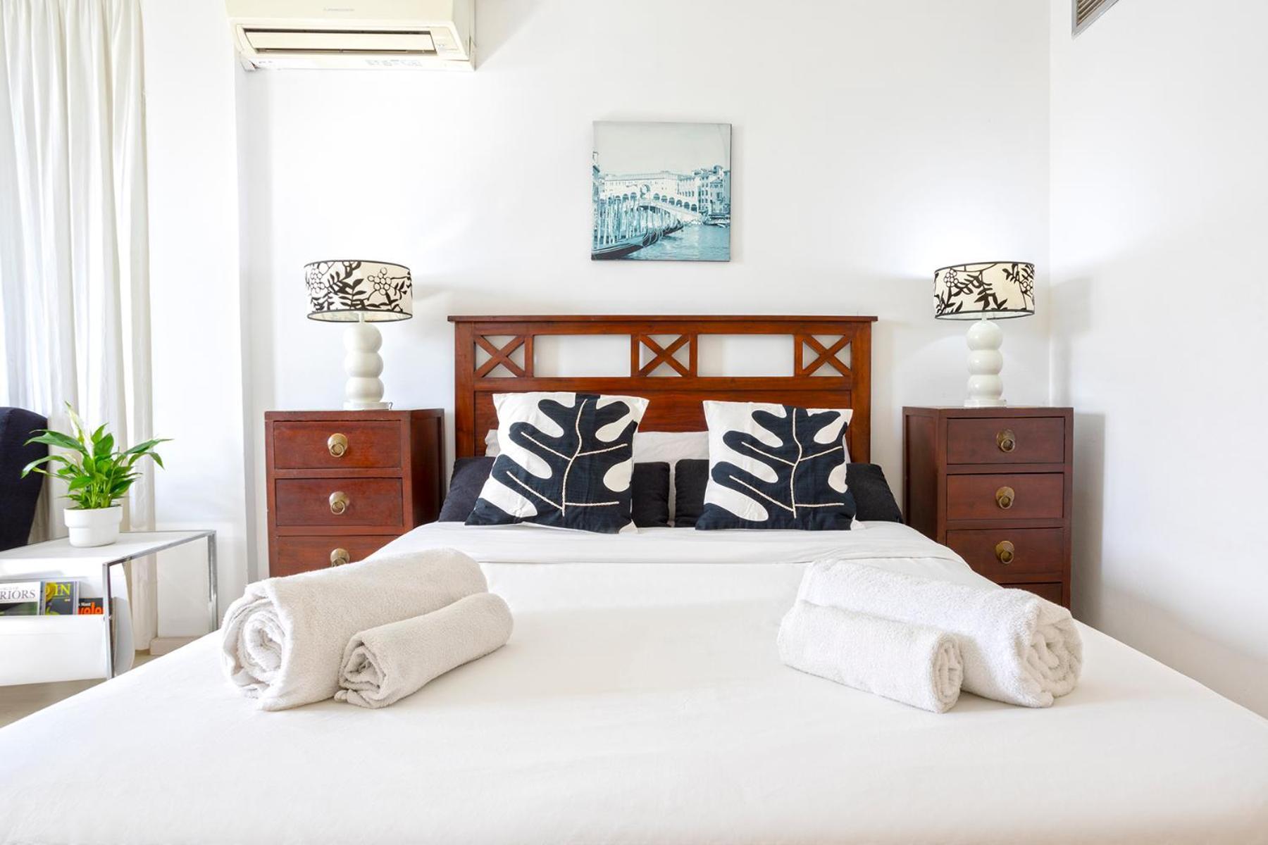 Playamar Flat In The With Pool, Tennis And Paddle Court, Gardens Apartment *